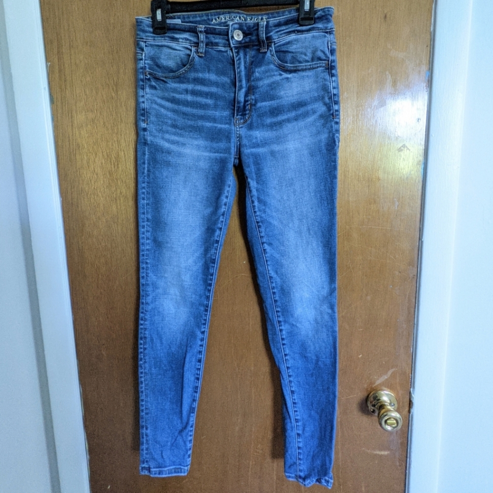 High rise jeans